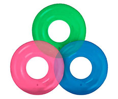 حلقه شنای بادی در سه رنگ